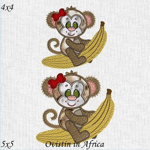 Combo Banana Monkeys -8