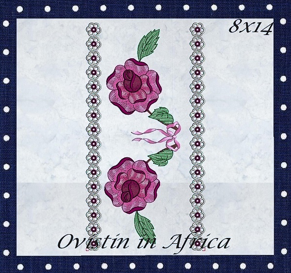 Rose Quilt Blocks and Borders-4