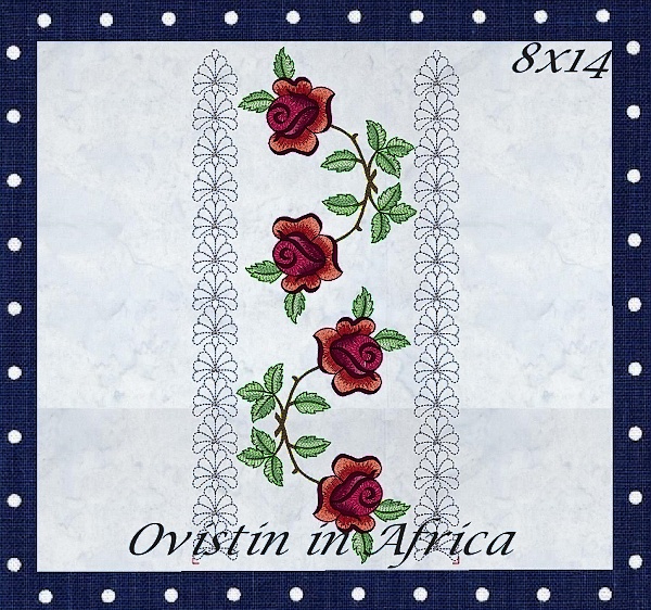 Rose Quilt Blocks and Borders-6