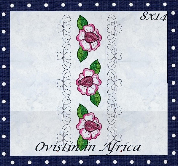 Rose Quilt Blocks and Borders-7