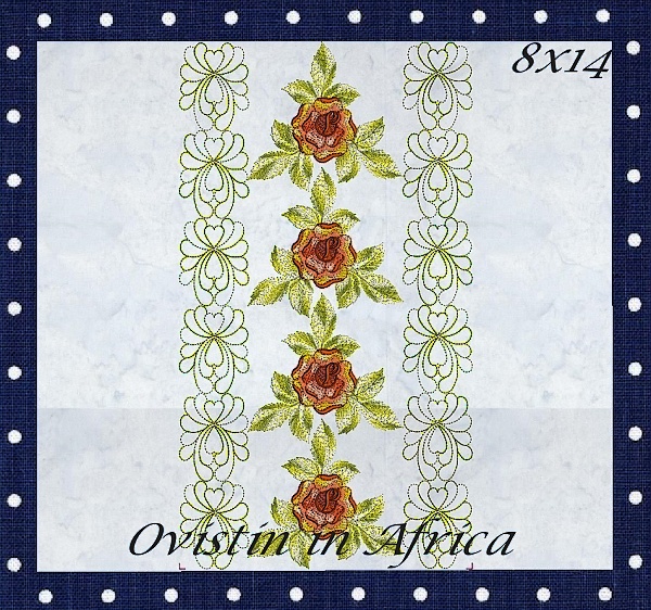 Rose Quilt Blocks and Borders-8