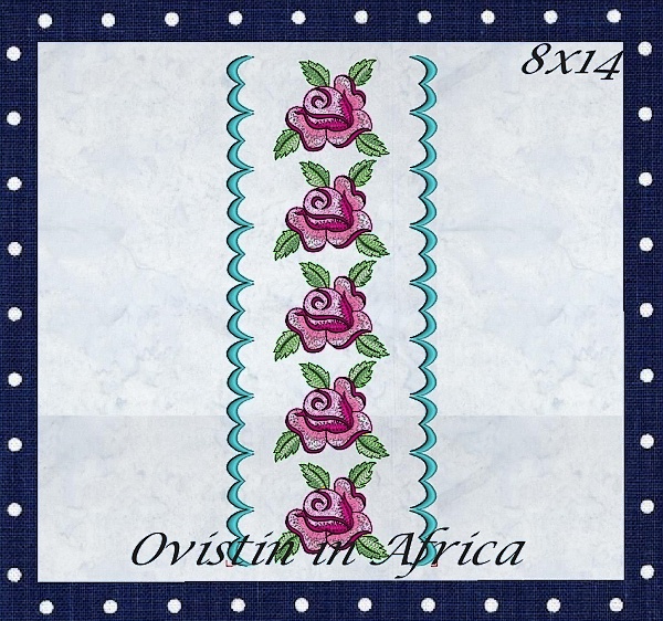 Rose Quilt Blocks and Borders-9