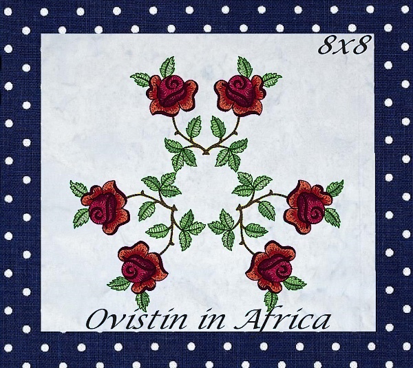 Rose Quilt Blocks and Borders-14