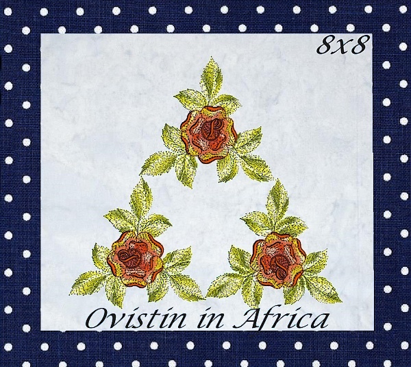 Rose Quilt Blocks and Borders-16