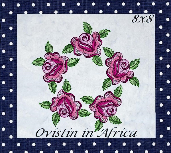 Rose Quilt Blocks and Borders-17