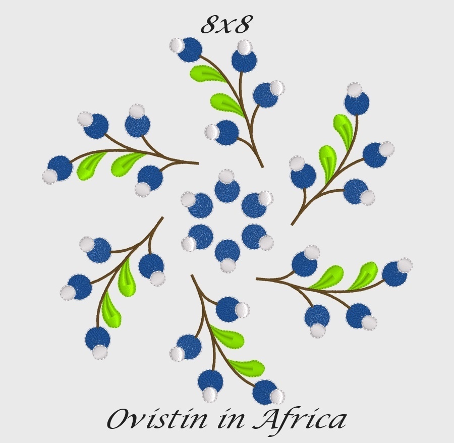 Sprays of Flowers Set 3 OregonPatchWorks