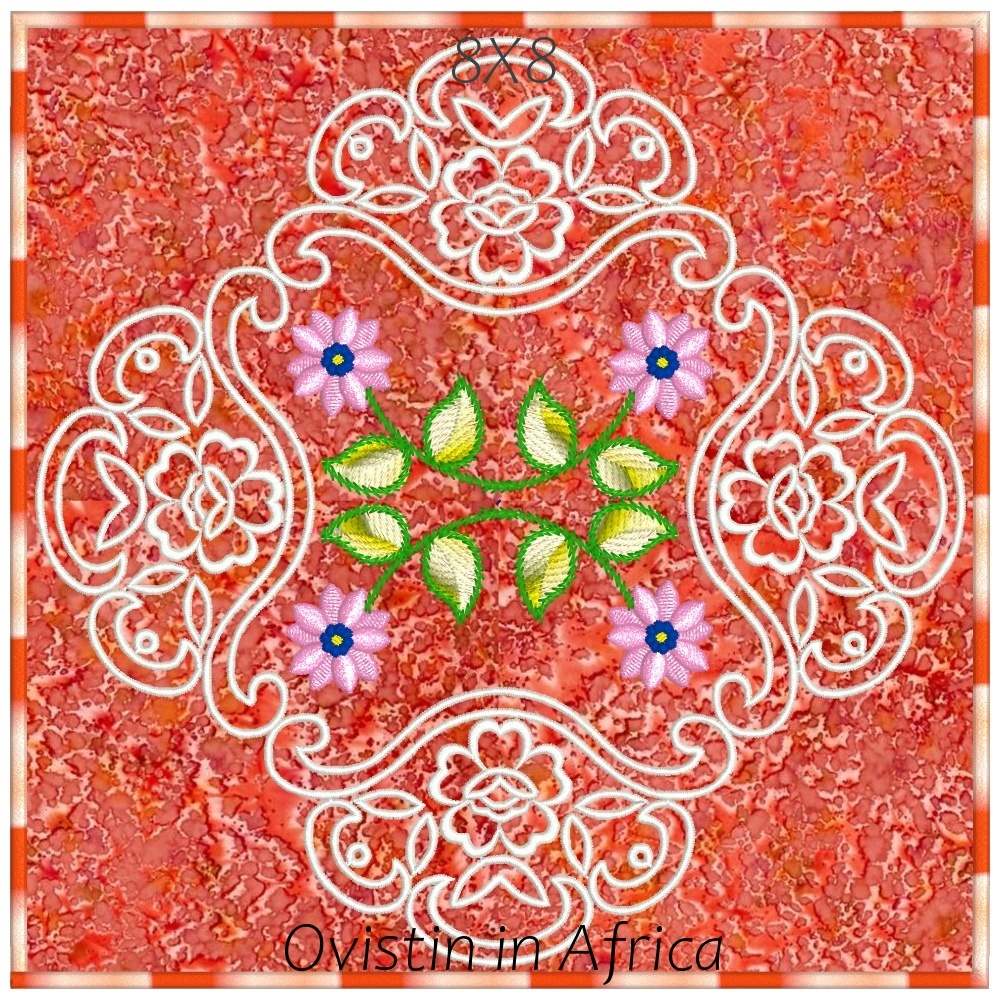 Quilt Blocks App. Borders Floral. OregonPatchWorks