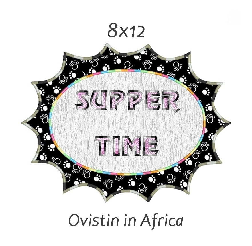 Baby Nursery Applique Placemats-7