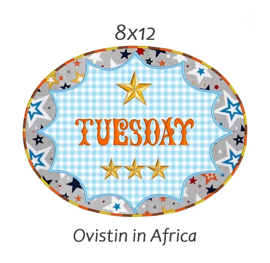 Baby Nursery Applique Placemats-9