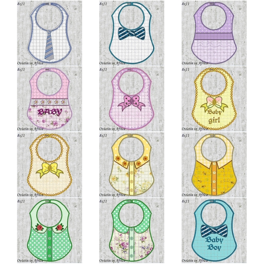 Bibs 4 Boys and Girls Large 
