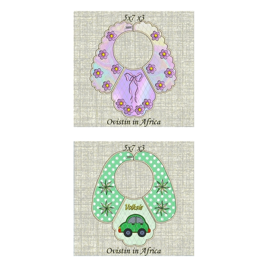 Bib Set 10 for small hoops