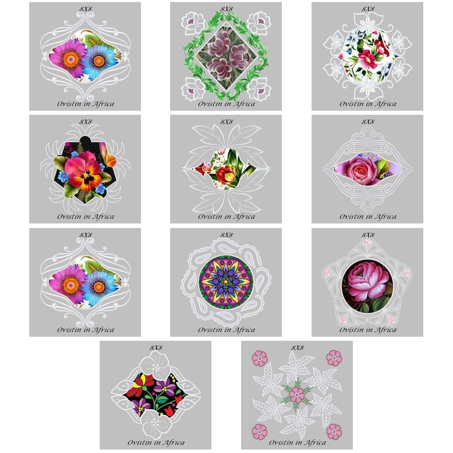 Oh So Beautiful Quilt Blocks 8x8