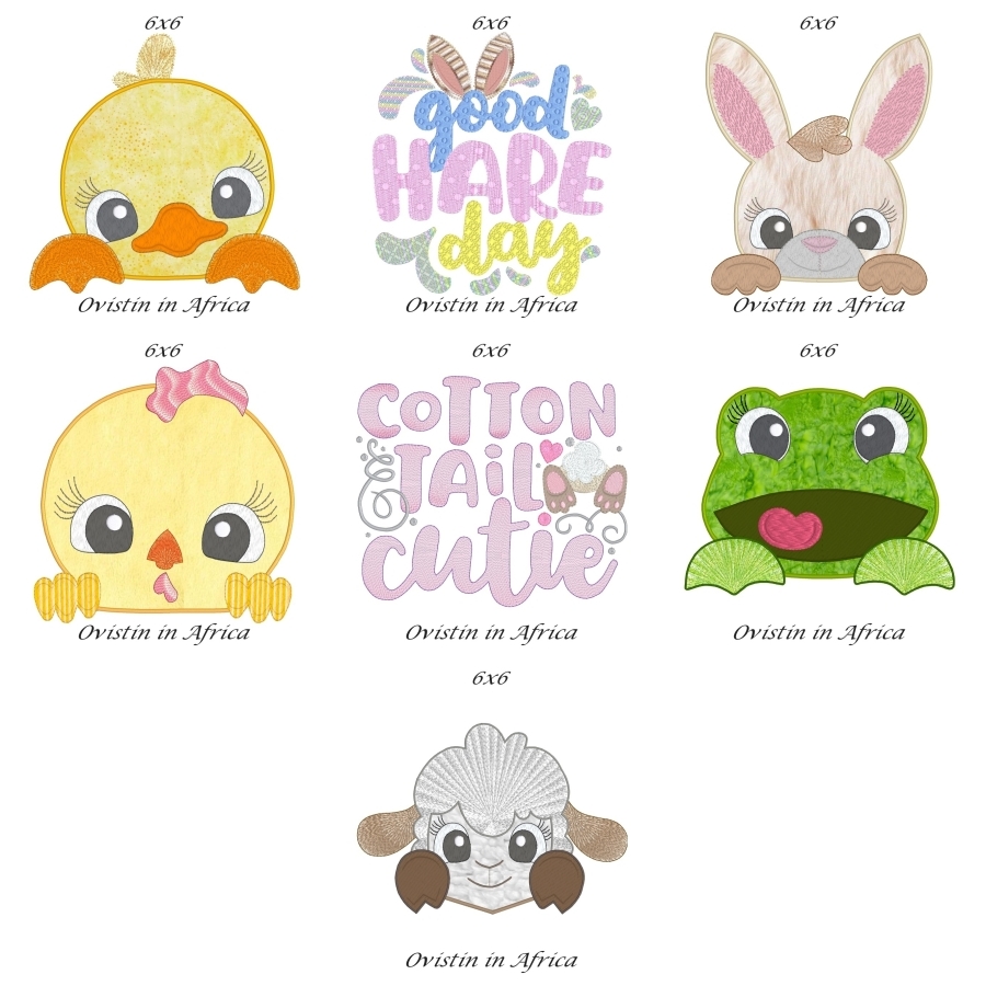 Pocket Peepers 6x6 Set 2