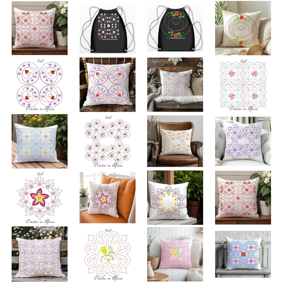 Trapunto Blocks 1 QB 8X8