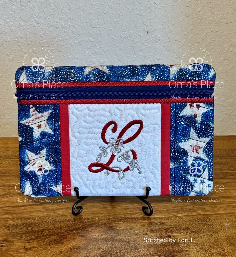 Monogram Zip Bag-6
