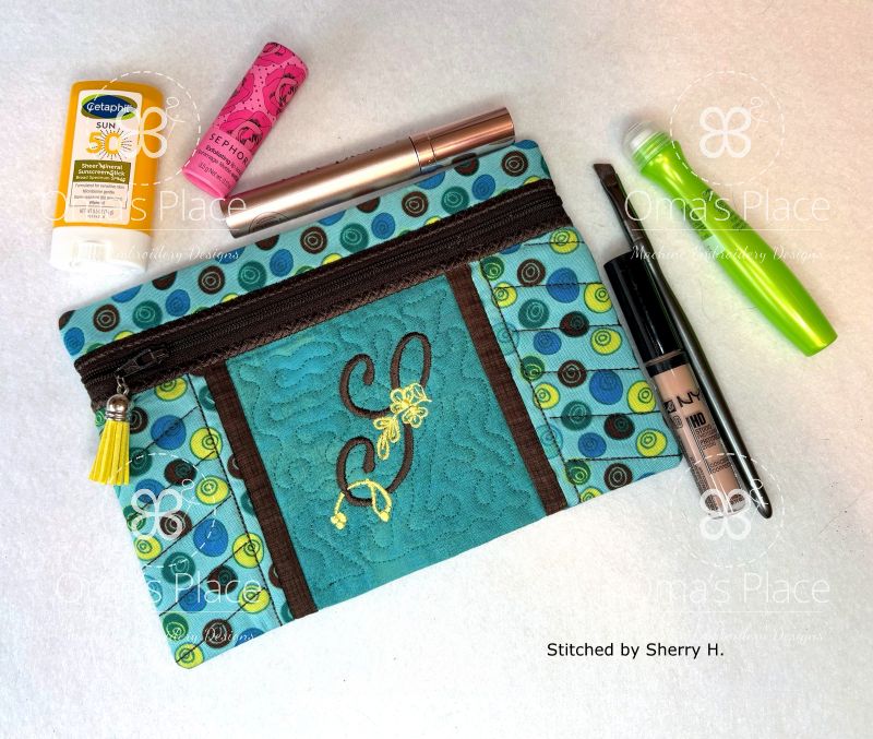 Monogram Zip Bag-8