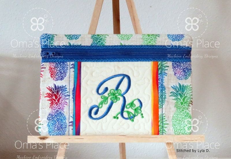 Monogram Zip Bag-9