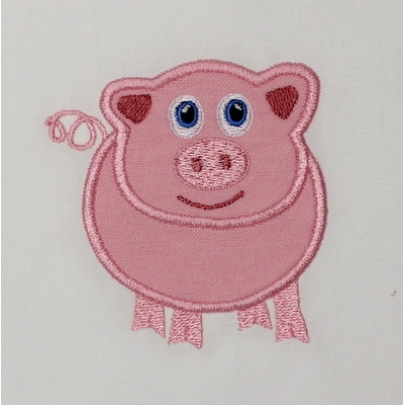 Pig Applique  -3