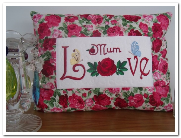 Love Rose Pillow -3