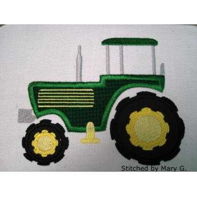 Tractor Applique Large  -4