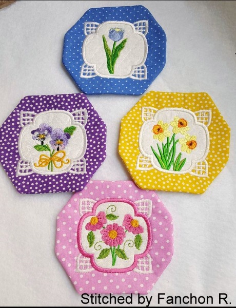 Floral Coasters -10
