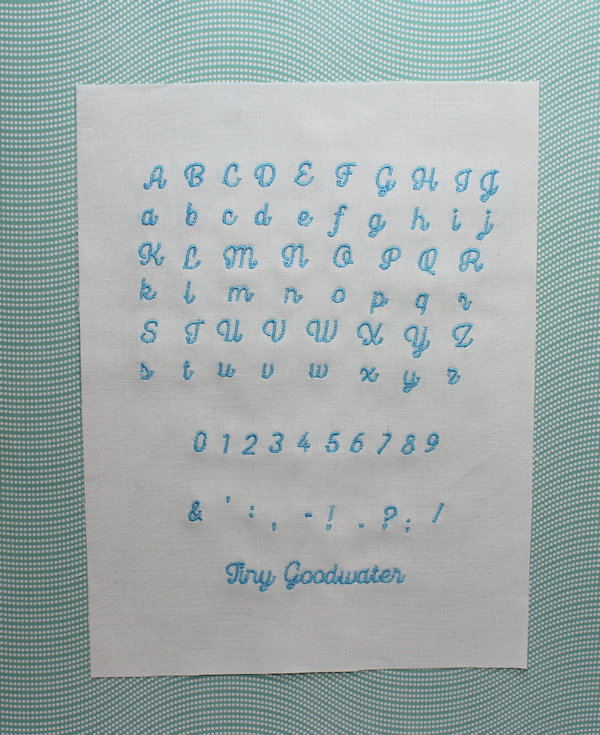 Tiny Goodwater Font-4