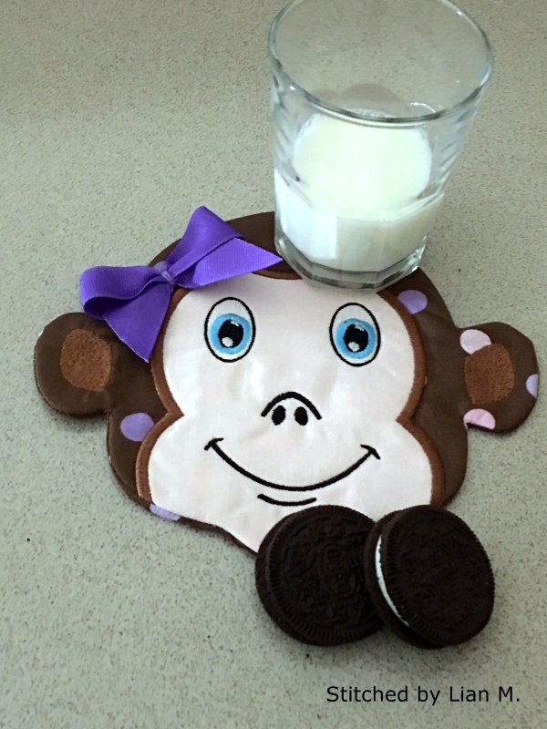 Monkey Snack Mat-10