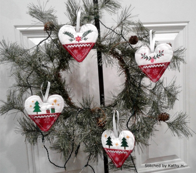 Christmas Heart Ornaments-11