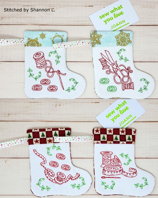 Sewing Themed Stockings-7
