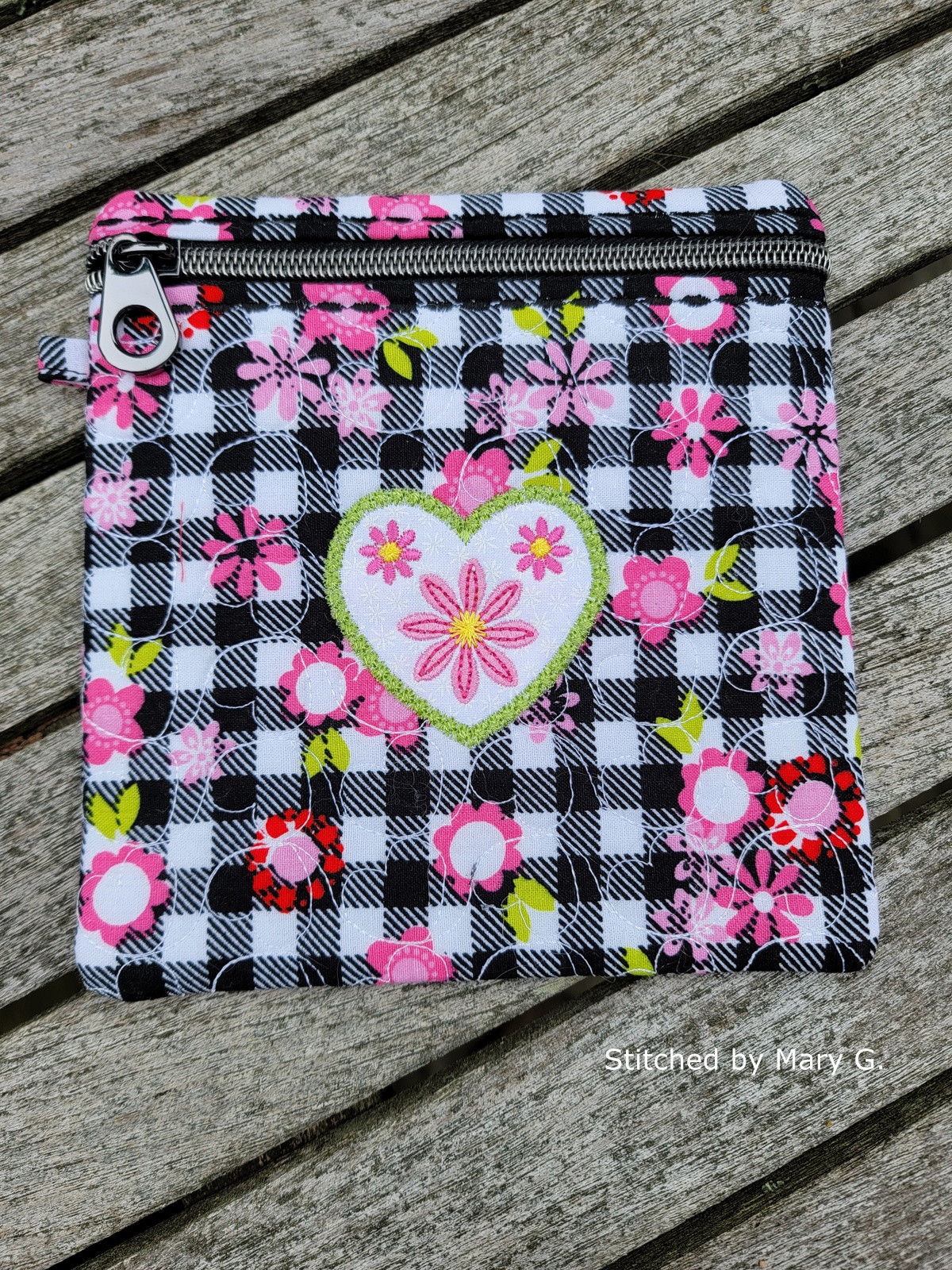 Daisy Heart Bag (2 sizes!)-9