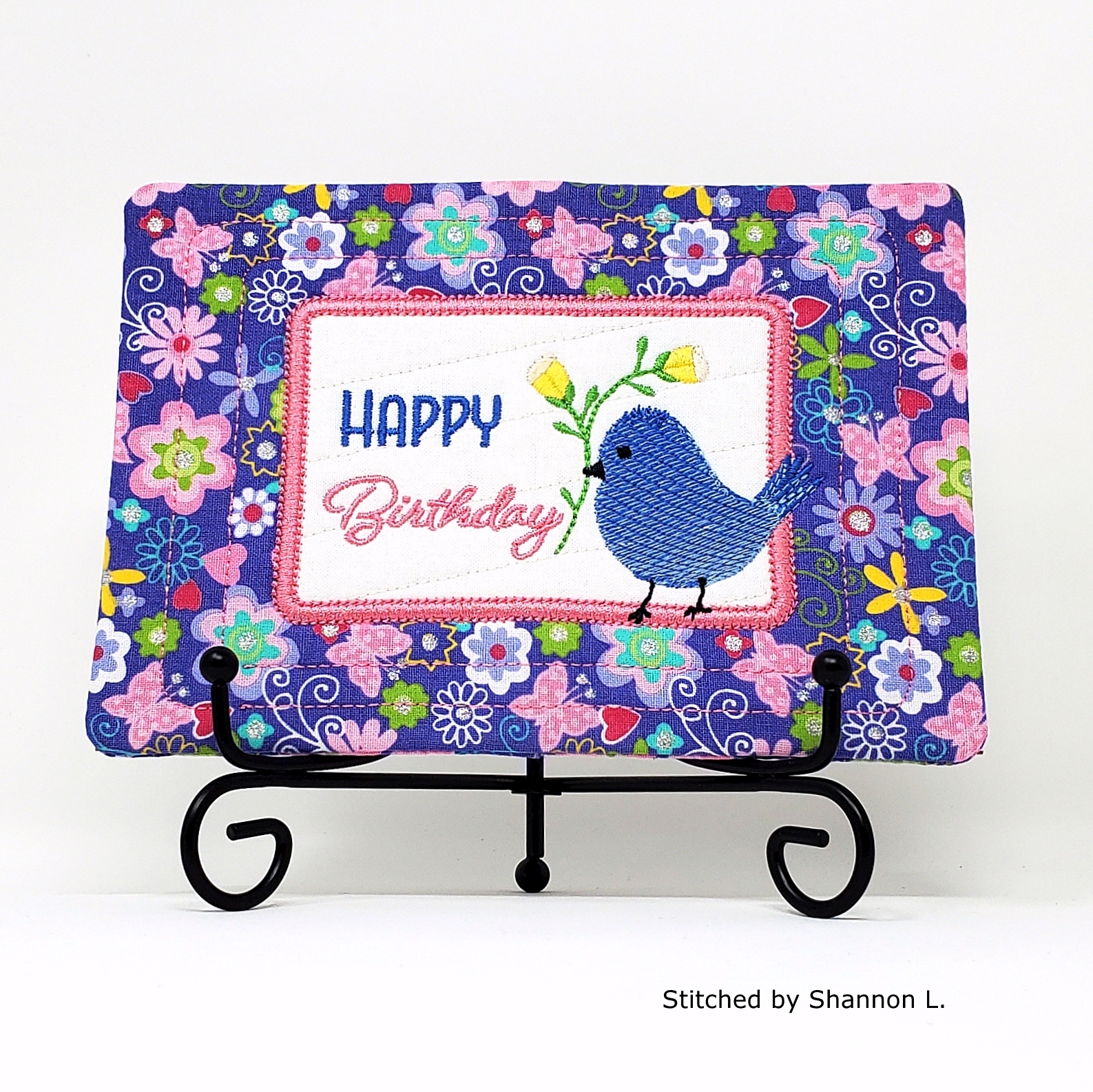 Birdie Mug Rug OregonPatchWorks