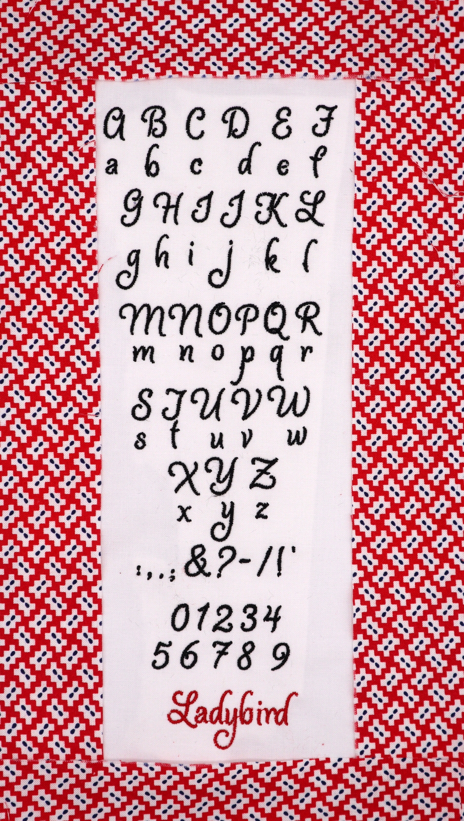 Lady Bird Font 1 Inch-3
