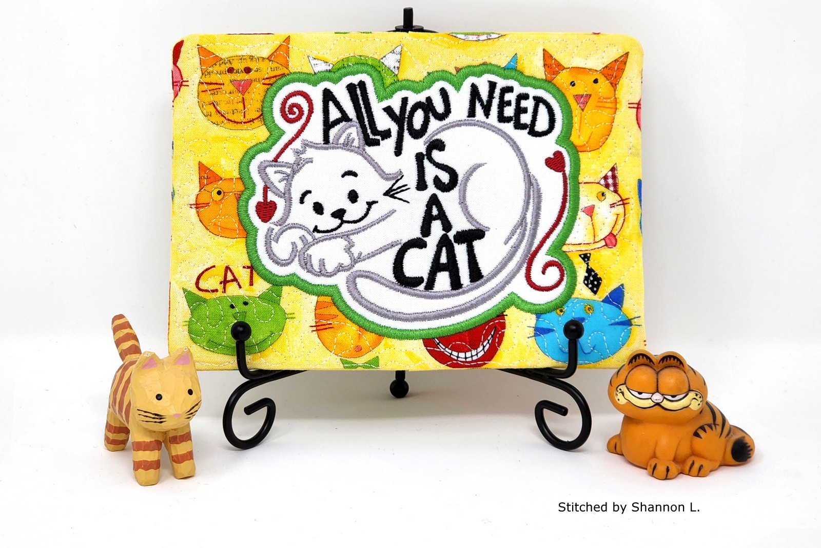 All You Need is a Cat Mug Rug-3