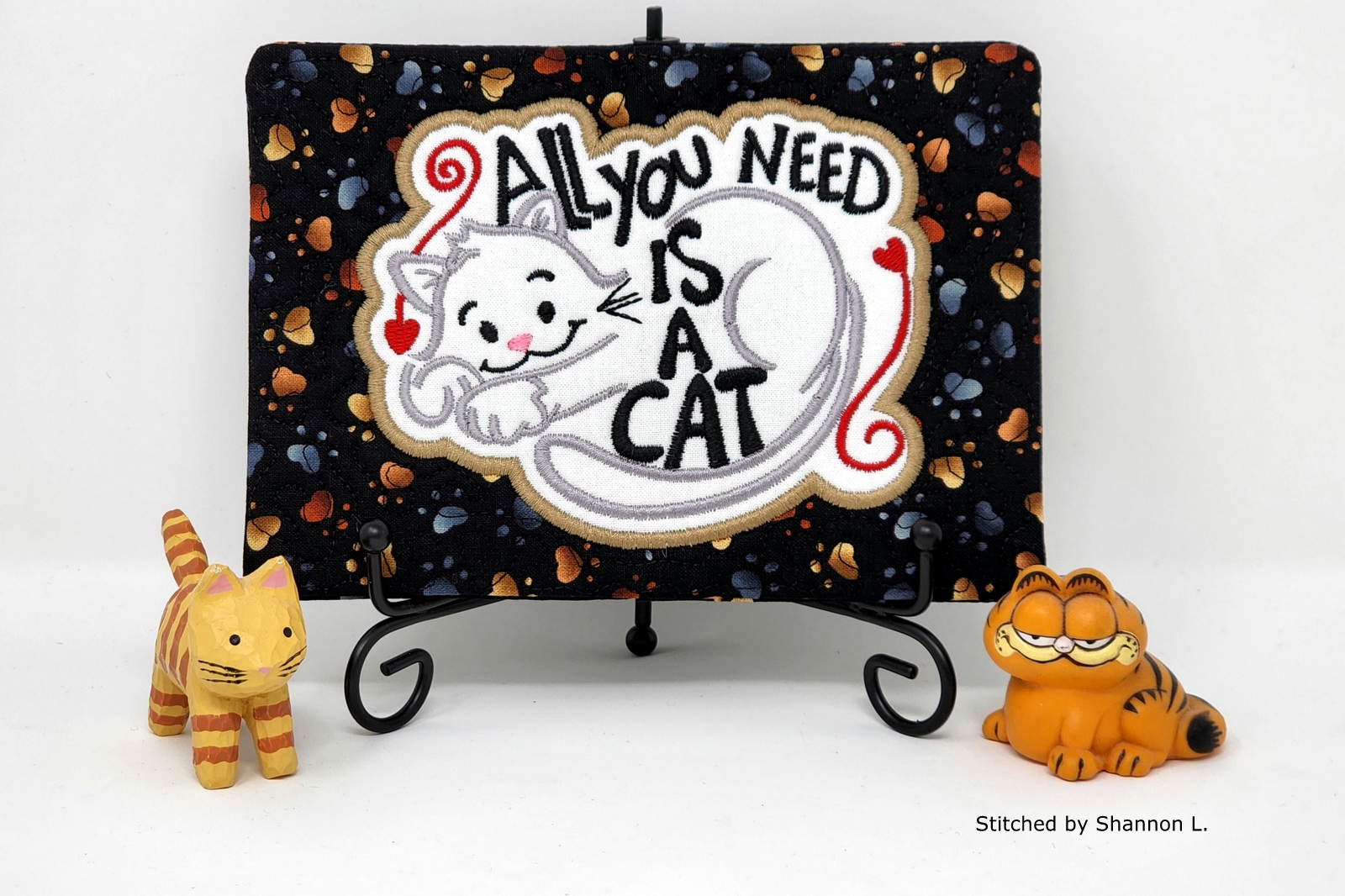 All You Need is a Cat Mug Rug-4