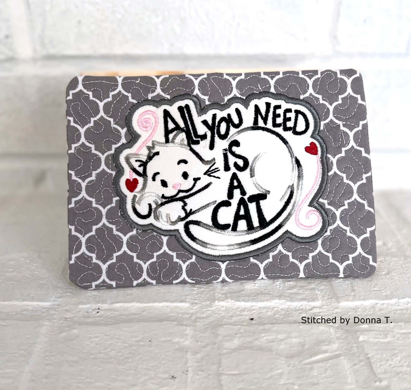 All You Need is a Cat Mug Rug-8