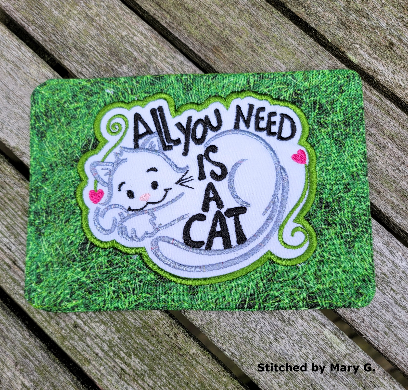 All You Need is a Cat Mug Rug-9
