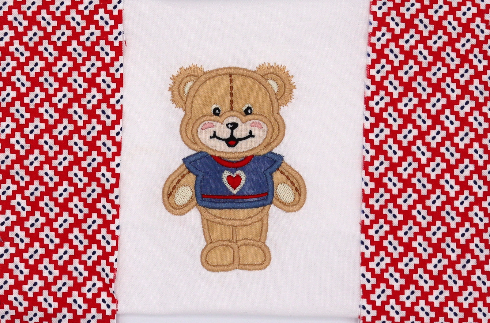Applique Teddy Bear Boy-3