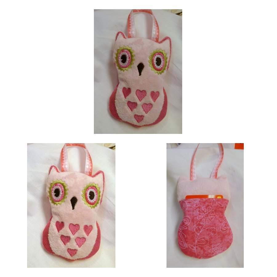 Heart Owl Gift Pocket