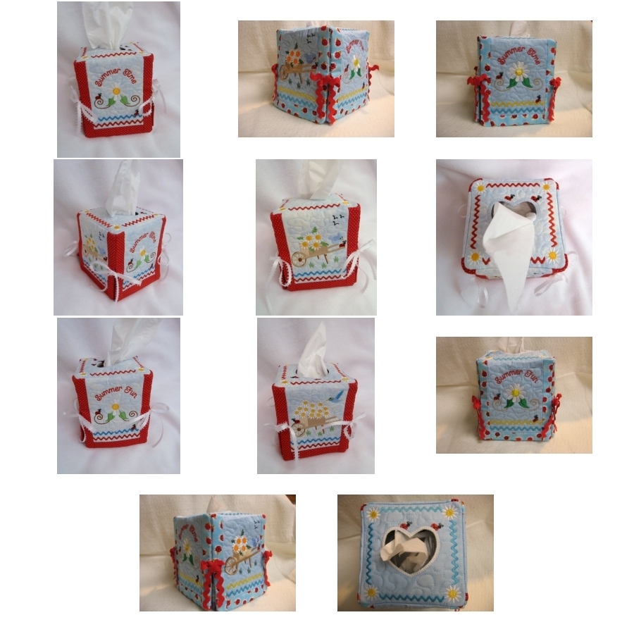 Summer Tissue Box Cover 