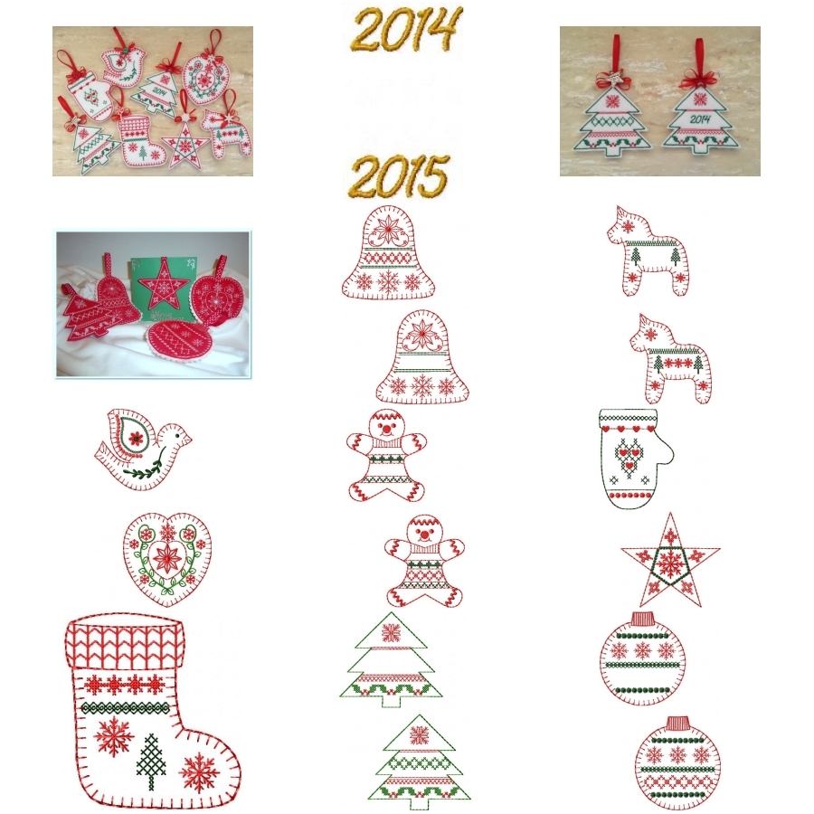 Nordic Christmas Ornaments