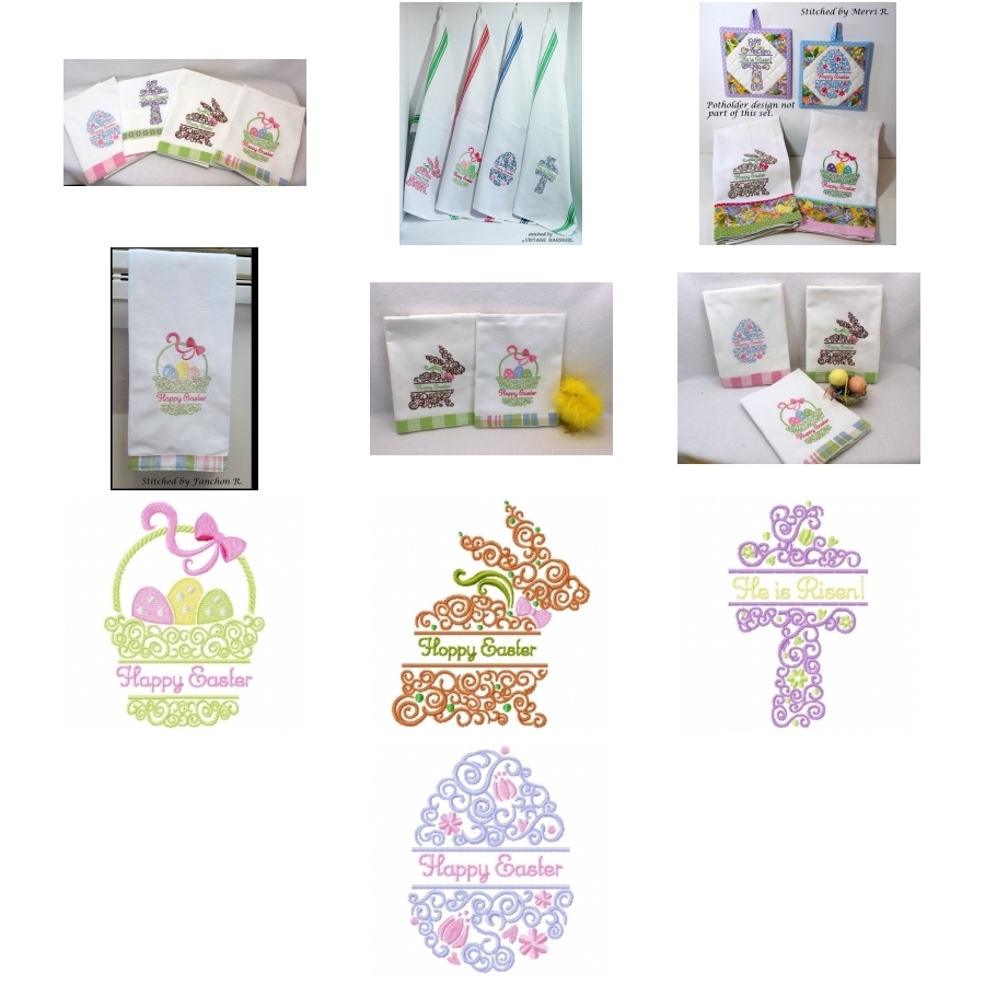 Split Easter Designs