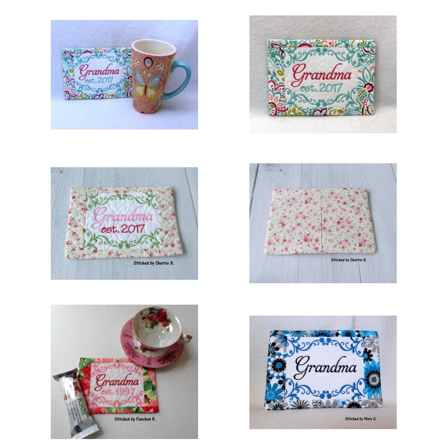 Grandma Mug Rug