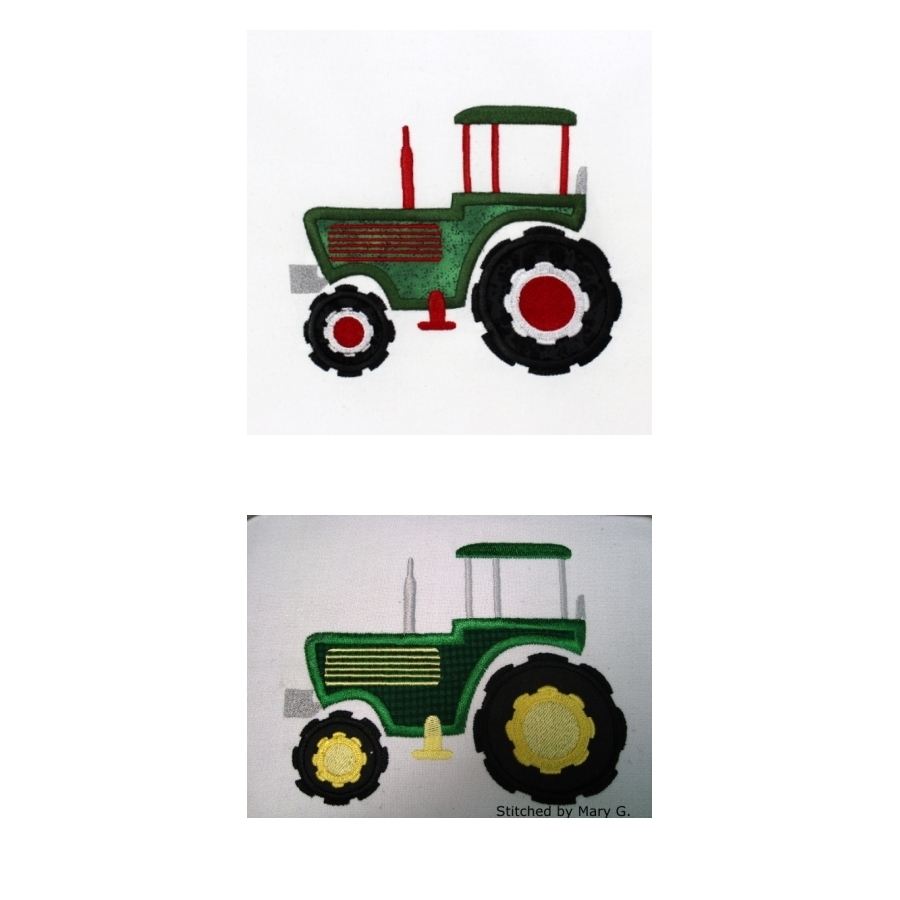 Tractor Applique Large  