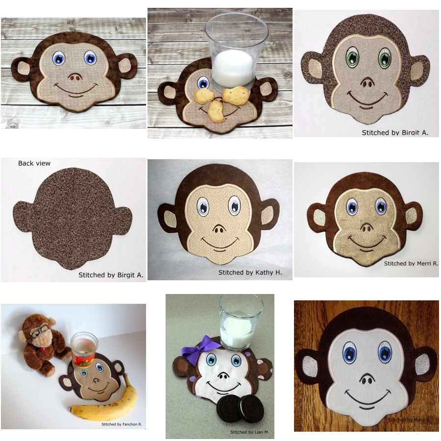 Monkey Snack Mat