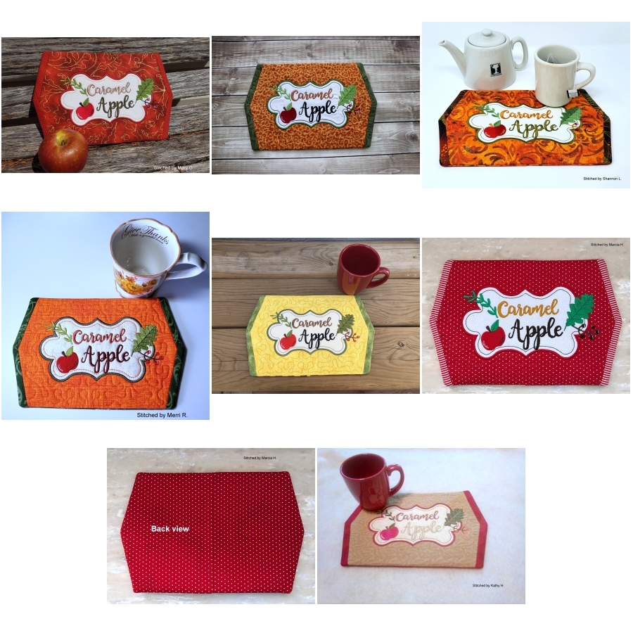 Mini Placemat Apple (ITH)