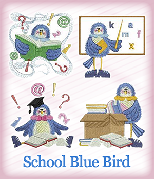 School Blue Bird