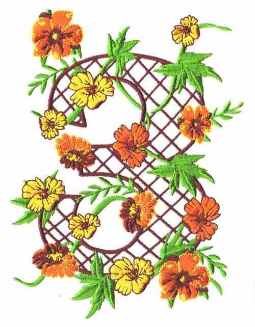 Floral Numbers-7