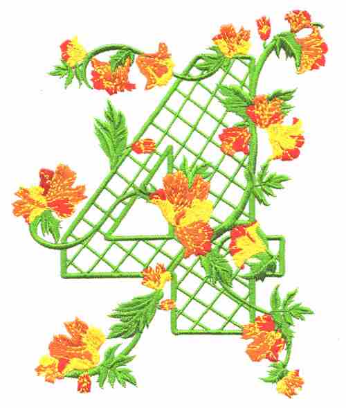 Floral Numbers-8