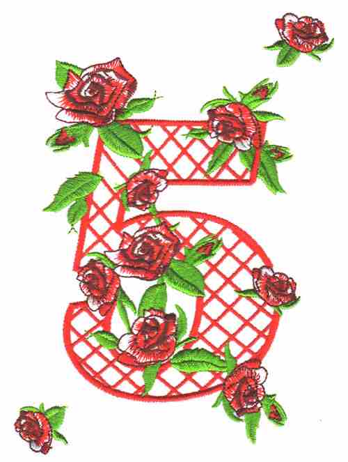 Floral Numbers-9