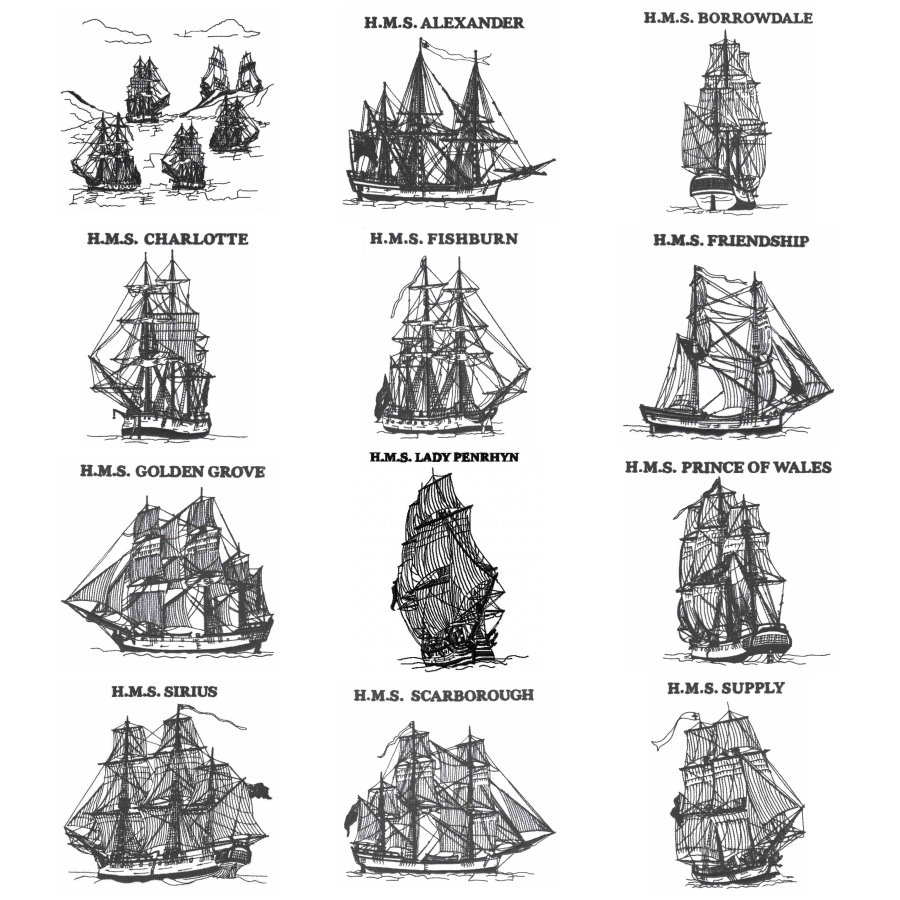 First Fleet Ships